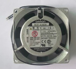 全新日本OMRON歐姆龍80*80*25MM 100V 7/6W R87F-A1A83H散熱風(fēng)扇