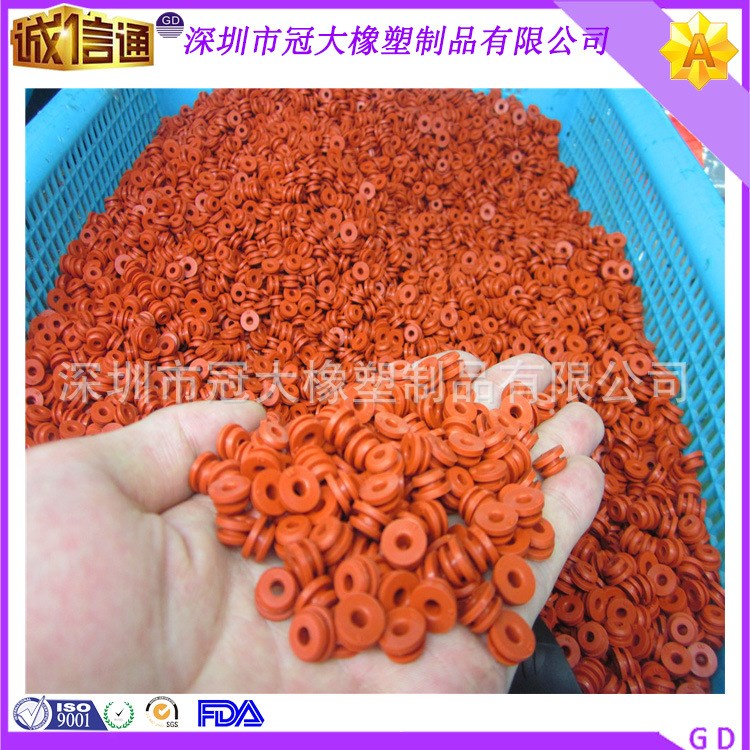 深圳廠家定制硅膠橡膠防水三元乙丙橡膠密封圈 加筋管密封圈