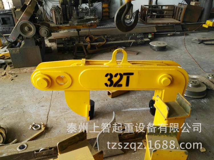 32T豎吊卷板吊具 鋼卷吊具 鋼卷豎吊鉗 鋼卷夾鉗 泰州上智起重