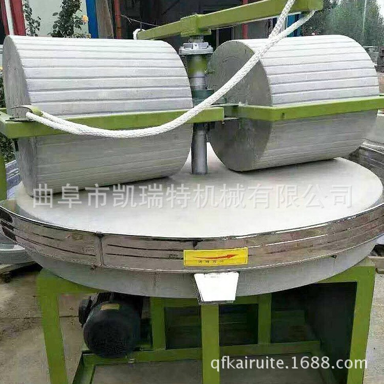 商用石磨糠粉分離機 廠家直銷多型號電動石磨  電動石磨米漿機