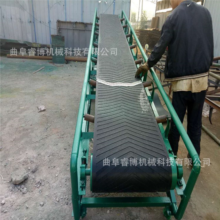 定做皮带输送机 睿博机械输送设备公司 运输皮带传送带生产厂