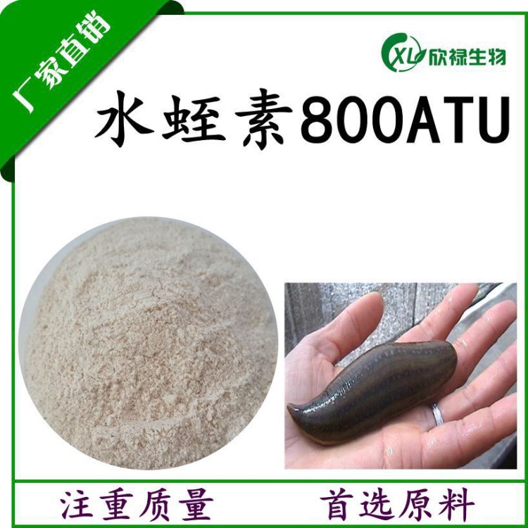 水蛭素 800ATU 1000ATU水蛭提取物  水蛭凍干粉 水蛭素