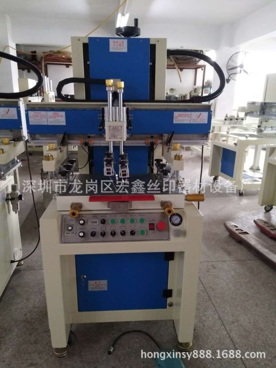 電動氣動立式4060型半自動絲印機 印刷機 立式絲網印刷機工廠批發