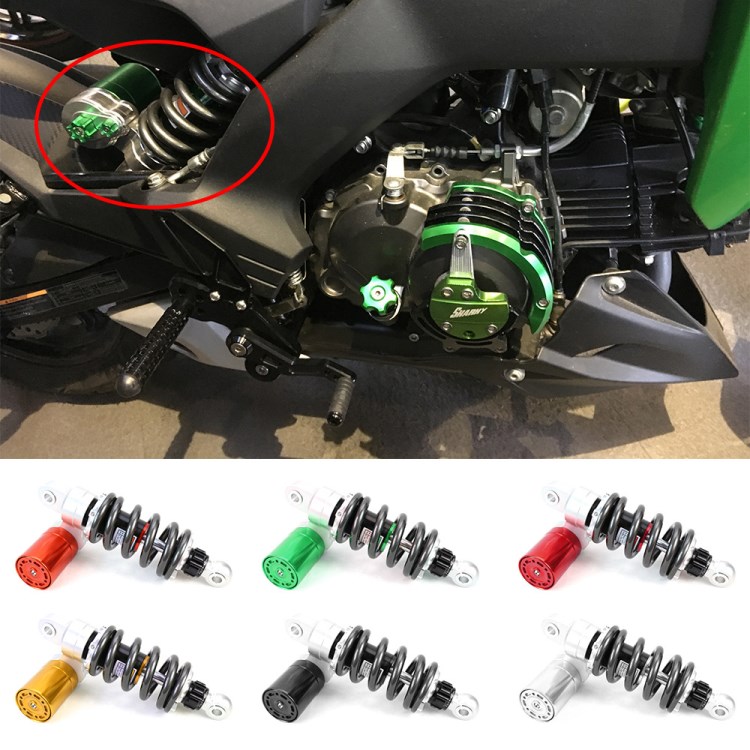 Kawasaki川崎Z125/Z125Pro摩托車(chē)改裝后減震器帶阻尼可調(diào)避震配件