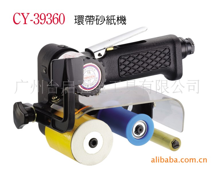 供應(yīng)臺灣穩(wěn)汀氣動環(huán)帶砂紙機氣動砂帶機CY-720B