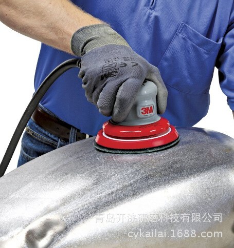 3M 20317氣動圓盤軌道偏心振動打磨機(jī) 5寸砂光機(jī) 木工砂紙磨光