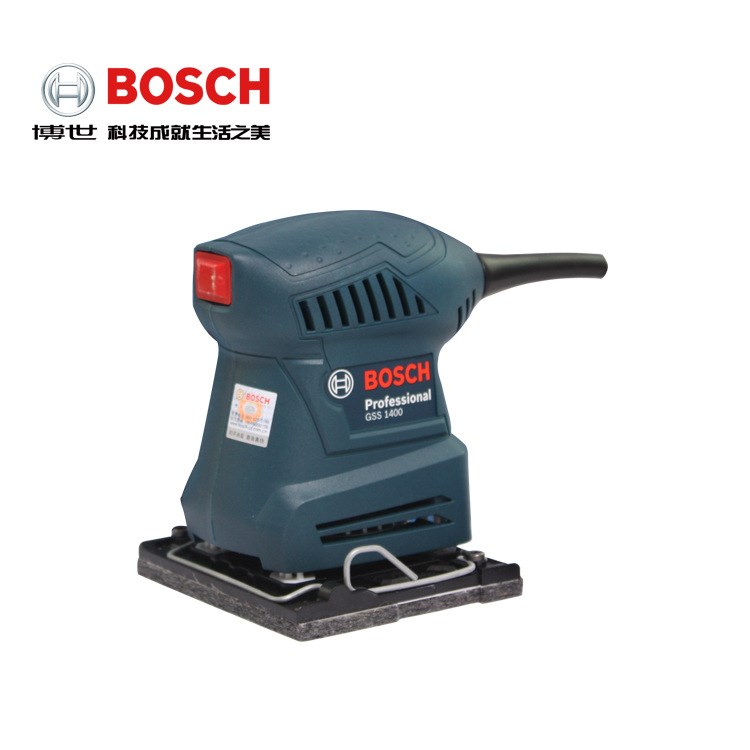 電動(dòng)砂光機(jī)博世砂紙機(jī)GSS1400/GSS1400A自吸塵方型平板砂磨機(jī)