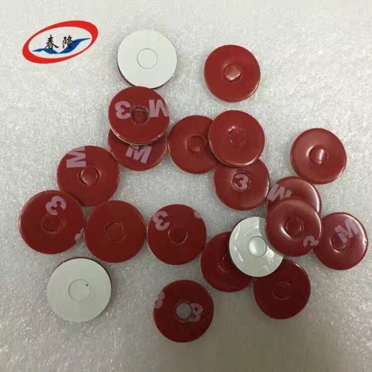 紅膜透明雙面膠墊 強(qiáng)力無痕防水雙面膠 泡棉掛鉤膠 掛勾泡棉膠