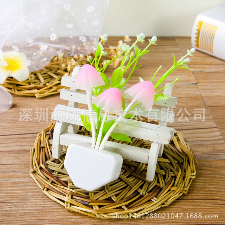 光控夢幻蘑菇led小夜燈 地攤新奇特 創(chuàng)意產(chǎn)品批發(fā) 小禮品