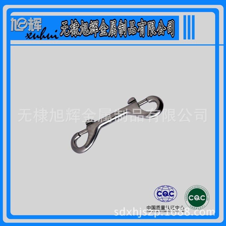 不銹鋼304/316 雙頭鉤彈簧鉤 潛水快卸掛扣 外貿品質