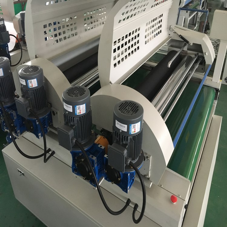 廠家特銷異型櫥柜面板底漆中型全精密高量產(chǎn)底成本UV滾漆涂布機(jī)
