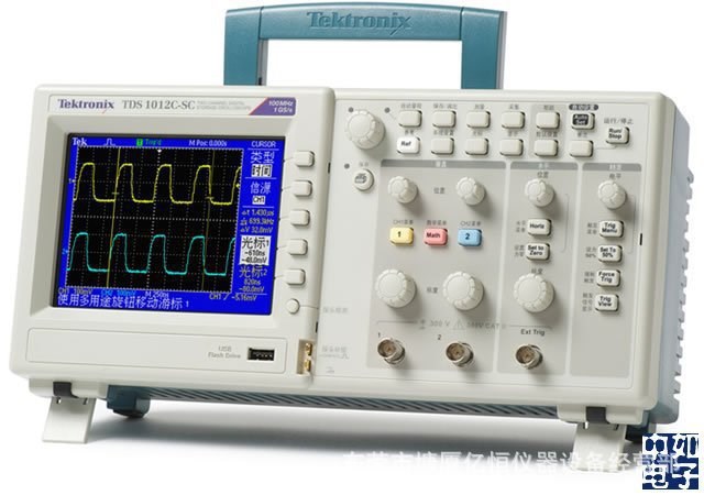 美國泰克示波器TDS1000C-SC系列1012sc