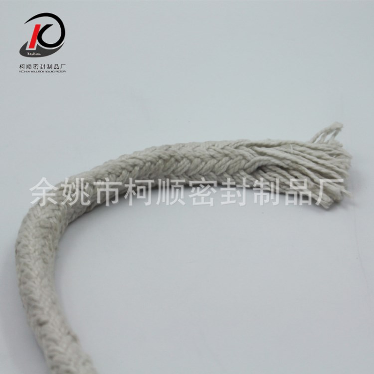 廠家直銷供應(yīng)   耐高溫硅酸鋁方繩   陶瓷纖維繩扭繩
