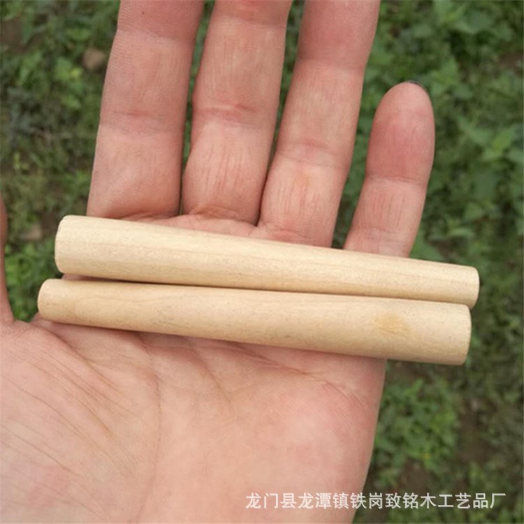 定制各類(lèi)木制手柄 木質(zhì)把手 實(shí)木手柄工藝品 化妝筆木柄 木圓棒