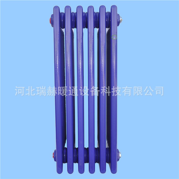 防腐蝕鋼管散熱器 QFGZ604鋼制柱型六柱散熱器 鋼六柱暖氣片