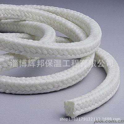 直徑10-60mm陶瓷纖維繩/硅酸鋁耐火盤根 廠家專賣