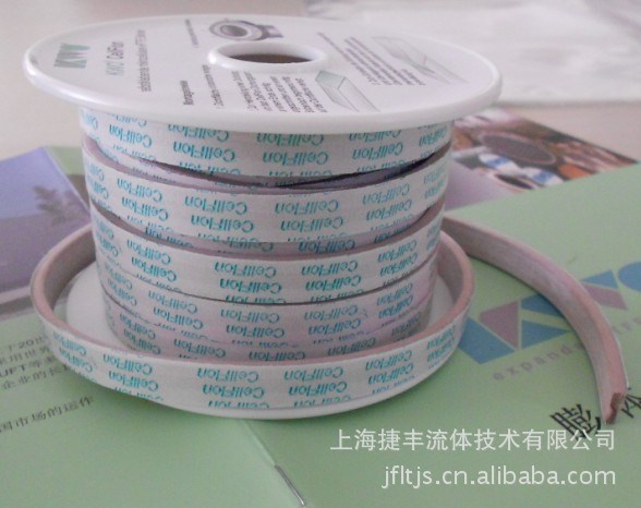 聚四氟乙烯膨體四氟面帶狀密封墊片耐高溫拉伸PTFE密封墊片材料
