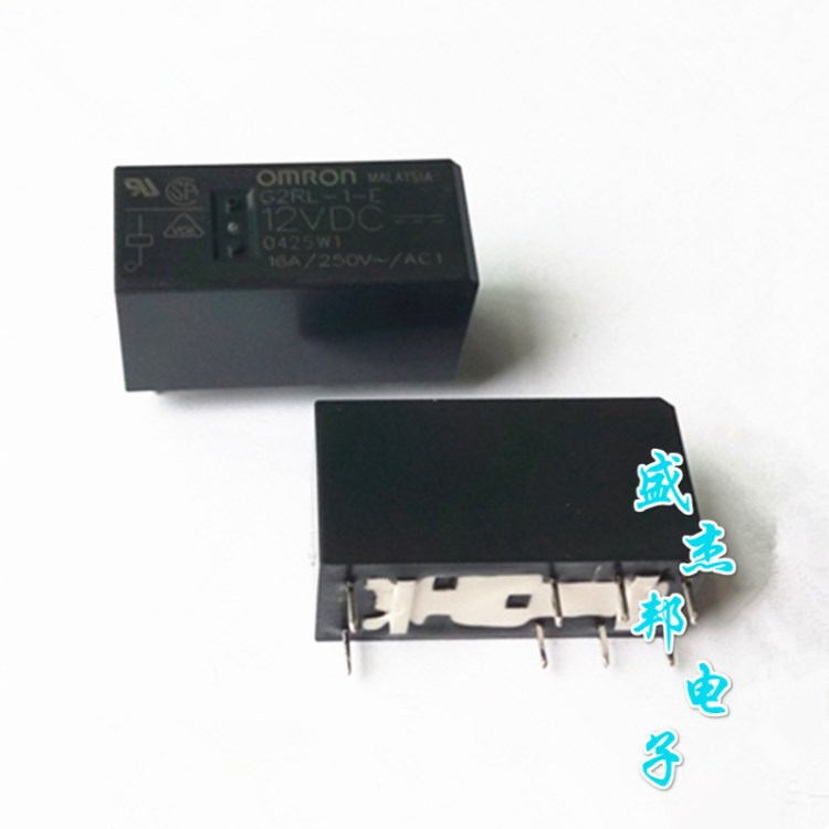 G2RL-1-E-12VDC DC12V 16A 8腳OMRON歐姆龍繼電器 原裝現(xiàn)貨