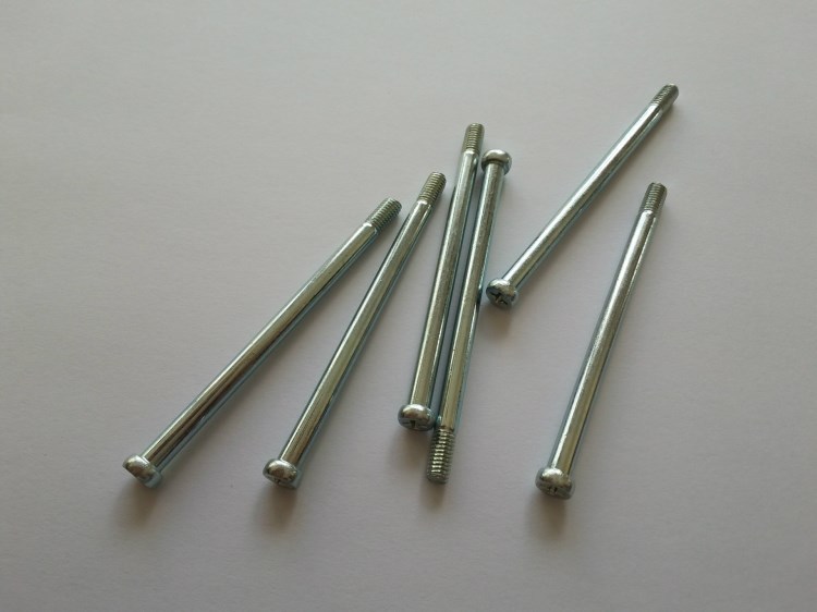 廠家直銷 十字平頭半牙螺桿 M5*78 牙長10mm