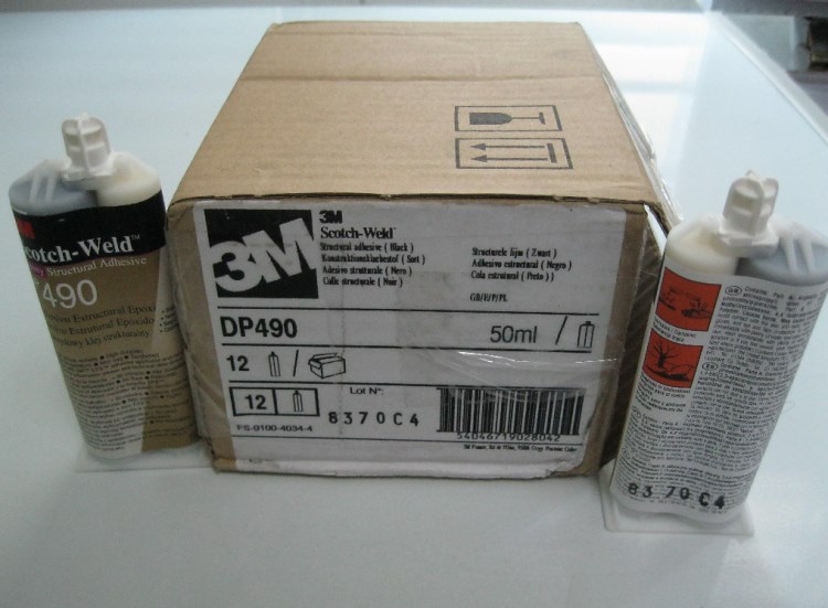 3M膠水DP490 強力AB膠黑色 耐高溫 結構膠環(huán)氧樹脂 金屬木材膠