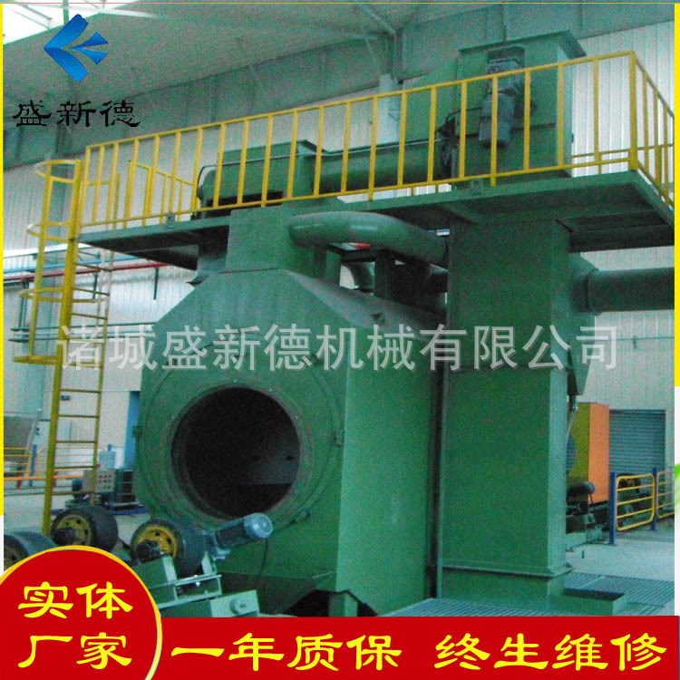 鋼管外壁拋丸清理機 石油管道除銹機 結構簡單效率高除銹等級達標