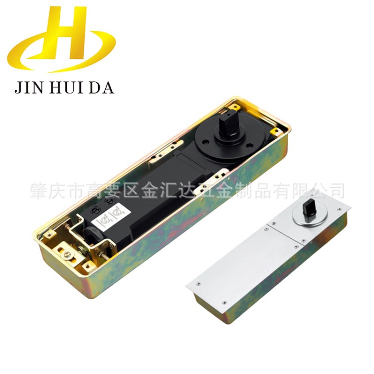 大量供應 鋼化玻璃門地彈簧有框門地彈簧長門夾 KM-533