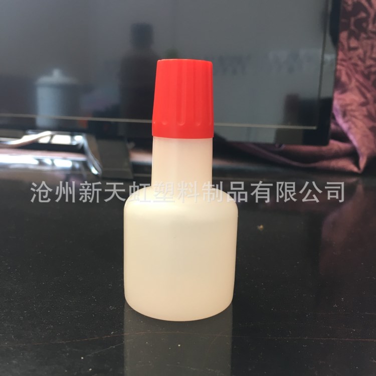 塑料膠水滴液瓶 40ml 紅蓋印油瓶墨水瓶 噴碼機(jī)油瓶