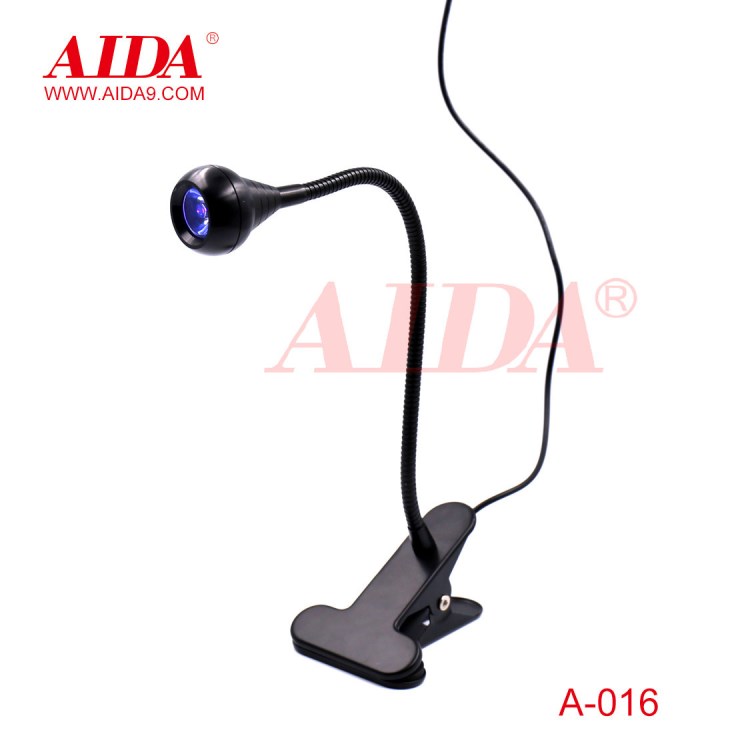 A-016 LED燈具柔性可調(diào)1w夾頭可夾式帶USB閱讀維修燈帶金屬夾子