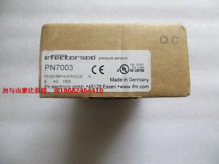 現(xiàn)貨IFM易福門(mén)PN7003壓力變送器傳感器PN-025-RBR14-QFRKG/US/ /V