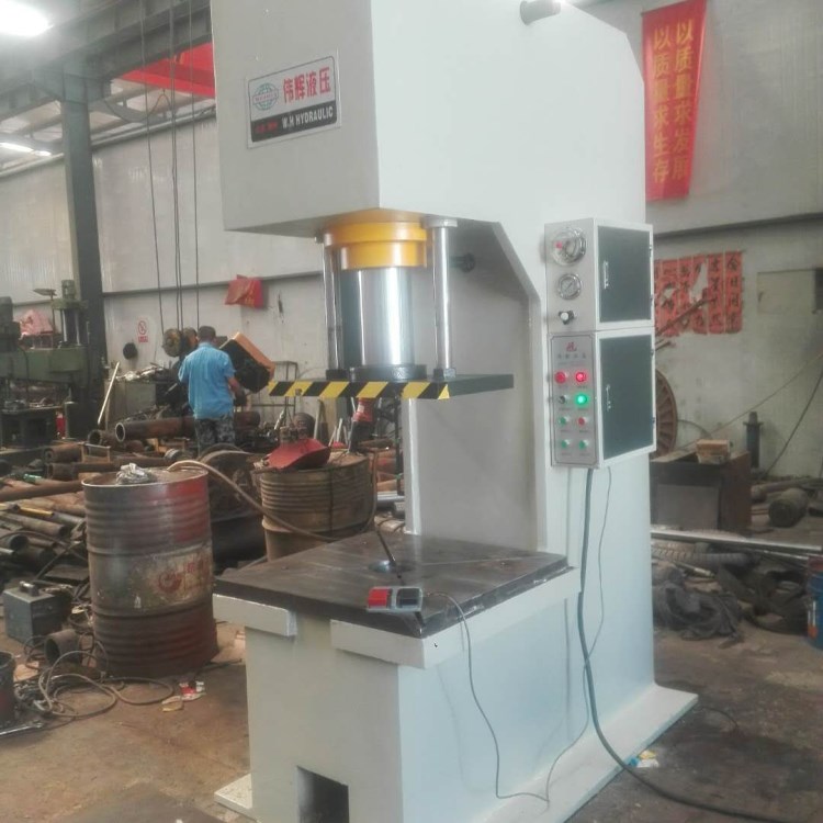 液壓機廠家直銷單柱校正壓裝機 120噸單臂液壓機 定制小型油壓機