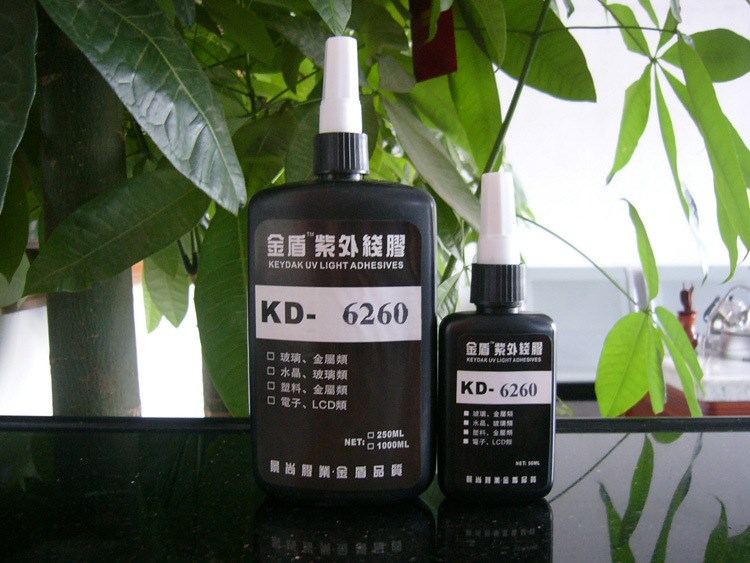 景舜膠業出品玻璃粘鋁專用紫外線無影膠水，粘玻璃UV膠