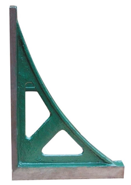 廠家供應鑄鐵直角尺 300*210mm 測量角度尺 90度檢測直角靠尺