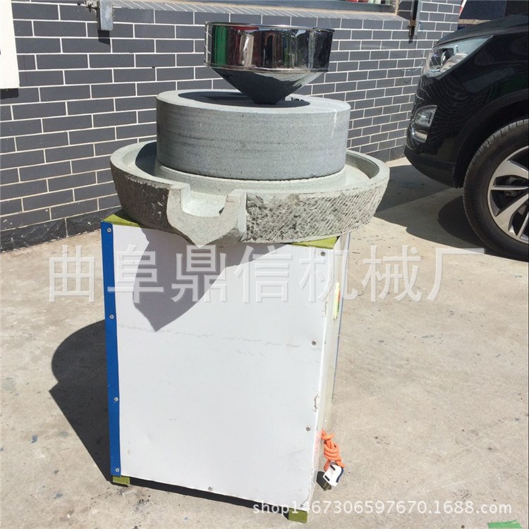 黑龍江石磨豆?jié){機 多功能電動石磨 電動豆腐石磨價格*