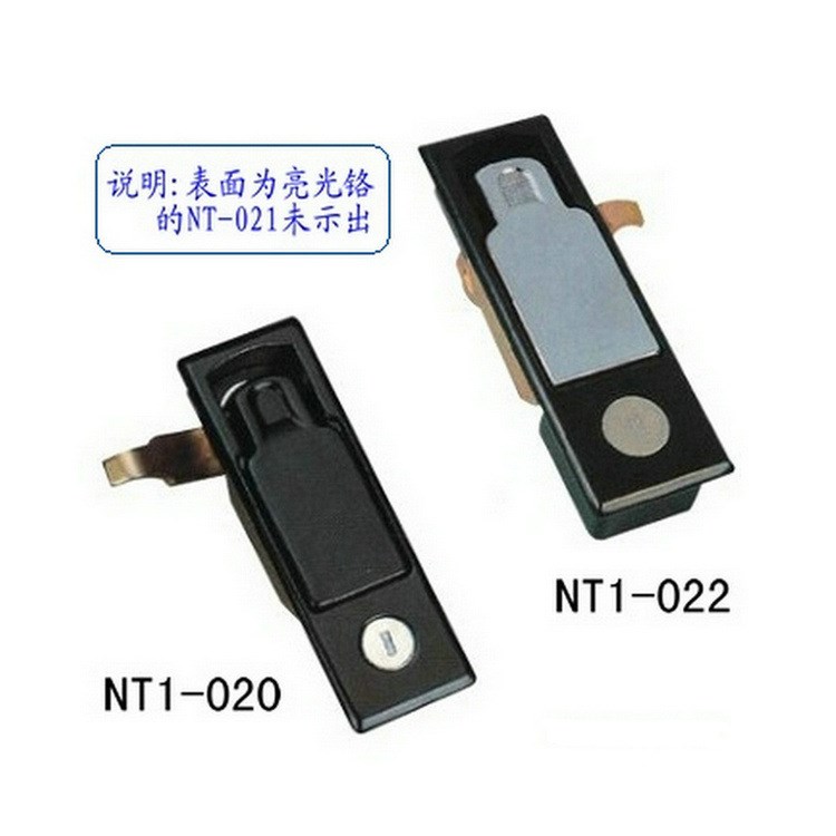 柜鎖 提轉式柜鎖 鋅合金柜鎖平面壓縮式電柜門鎖 NT1-020系列