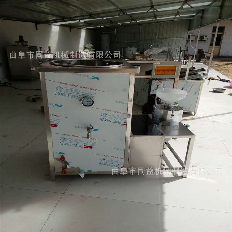 手工豆腐腦保溫煮漿機 家庭小型現磨無渣磨漿花生豆腐機 豆油皮機