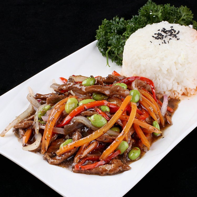 冷凍料理包快餐外賣速食方便菜肴批發(fā)新美香XMX 黑椒牛柳 200g