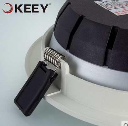 企一照明LED筒燈10W客廳臥室天花燈嵌入式吊頂筒燈具酒柜防霧洞燈