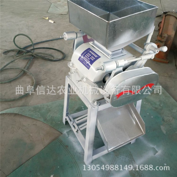 多功能壓輥顆粒破碎機 花生米壓碎機釀酒專用高粱破碎機價格