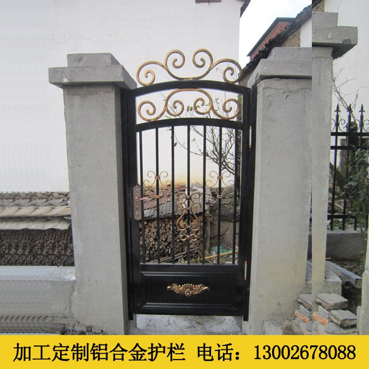 簡約歐式 龍泉金詩 庭院大門別墅門鋁藝門 廠家定制 防腐防盜