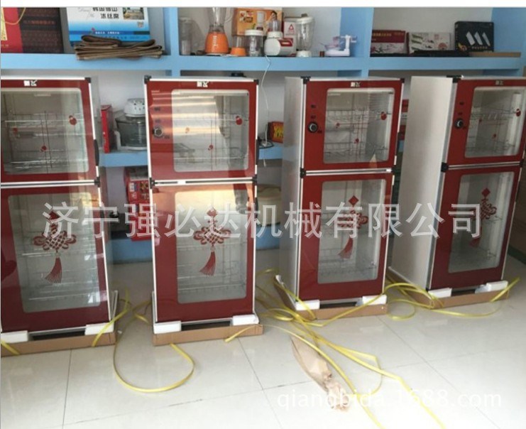 消毒碗柜低溫熱風循環密胺專用消毒柜不銹鋼柜體