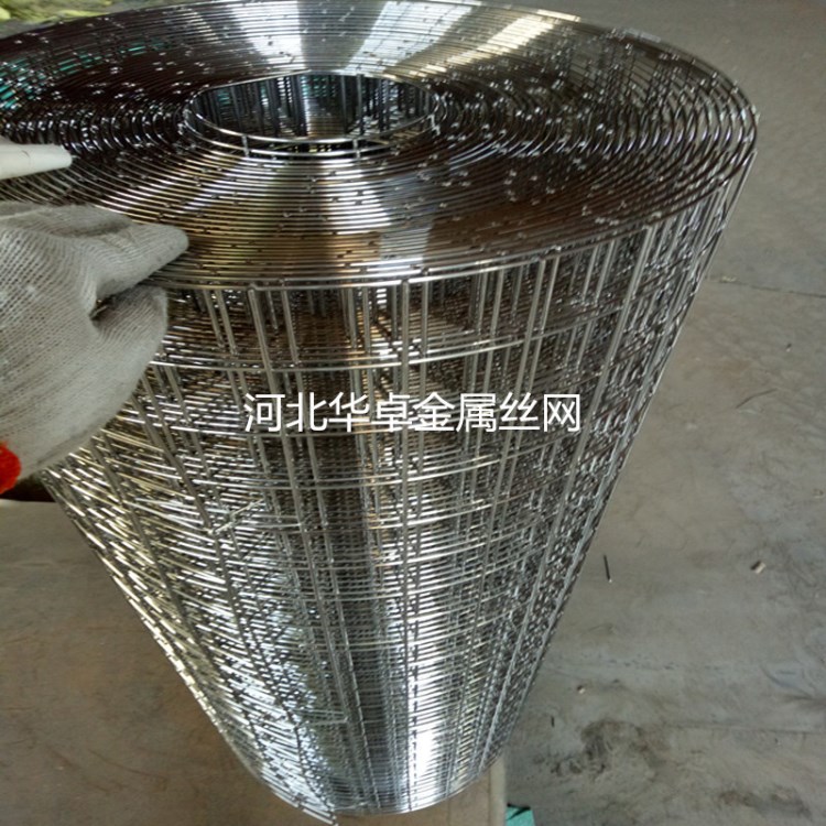 供應東莞 304耐腐不銹鋼電焊網 2.0mm碰焊防護網