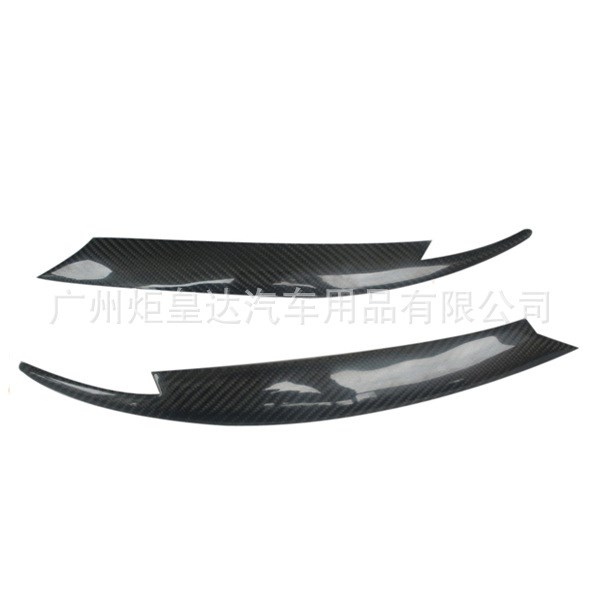 專用于斯巴魯翼豹10代碳纖燈眉A款 大燈裝飾條 燈眉 改裝專用燈眉