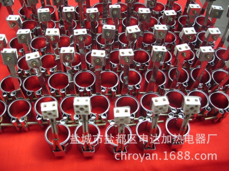 生產(chǎn)，銷售不銹鋼電加熱圈，鐵皮電加熱圈