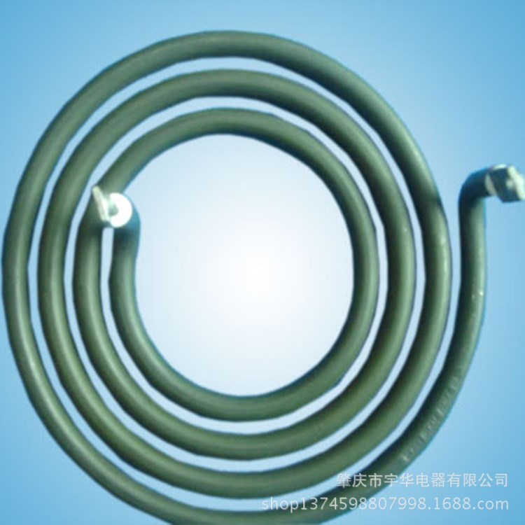 廠家批發不銹鋼發熱圈蚊香型電炒鍋干燒加熱管電熱管發熱管可定制