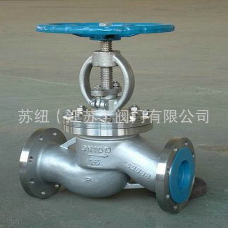 不銹鋼截止閥J41W-16P_不銹鋼法蘭截止閥_南京截止閥批發(fā)