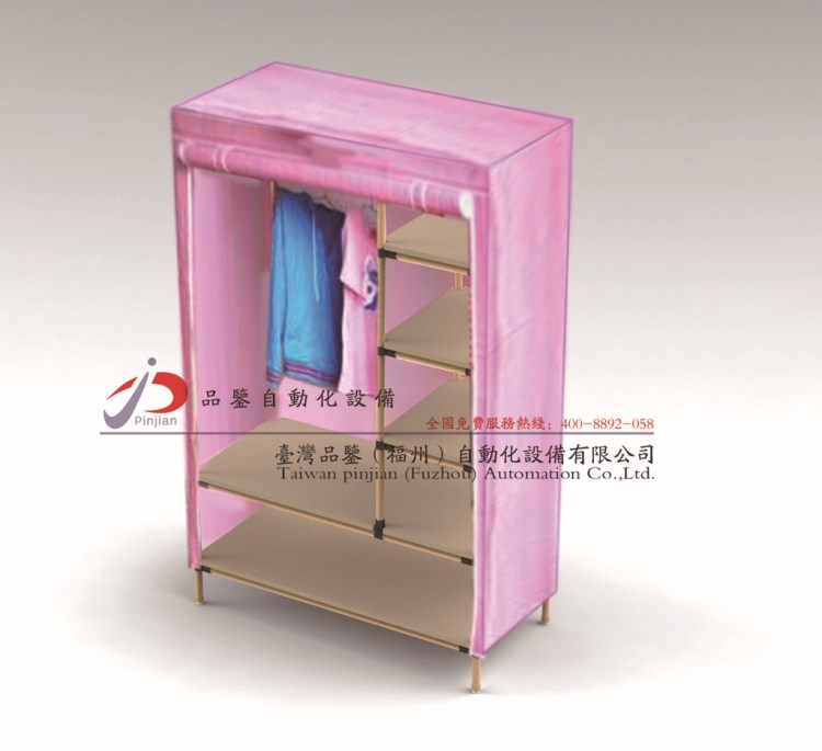福州品鑒精益管組合衣柜  簡易衣架  廠家直銷 多種規格可定制
