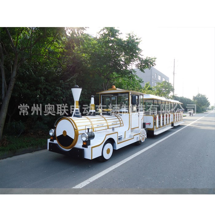 景區(qū)觀光無軌火車電動小火車觀光旅游燃油火車價(jià)格廠家直銷