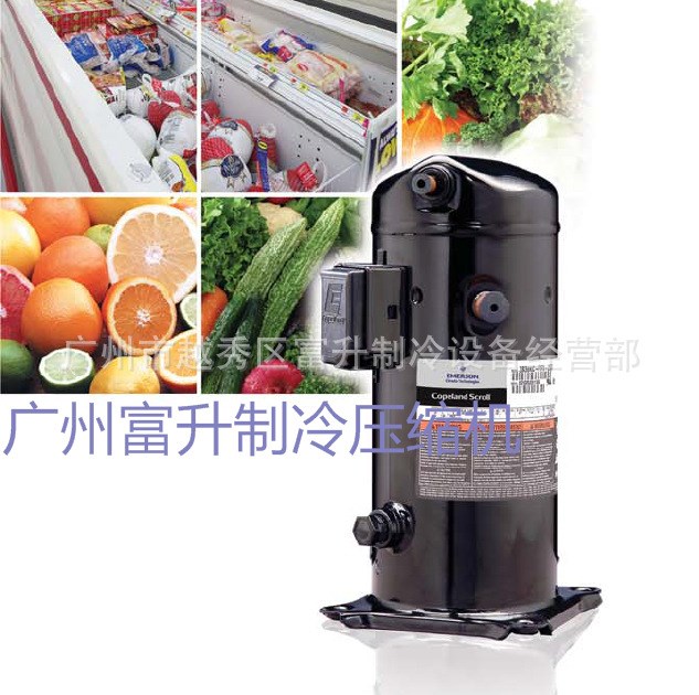 冷凍機組壓縮機-谷輪渦旋式制冷壓縮機ZB48KQ-TFD-558