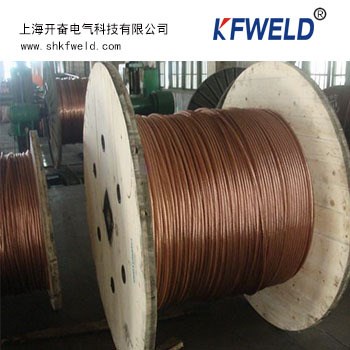 銅包鋼絞線 防雷接地鍍銅鋼絞線 接地網銅包鋼絞線
