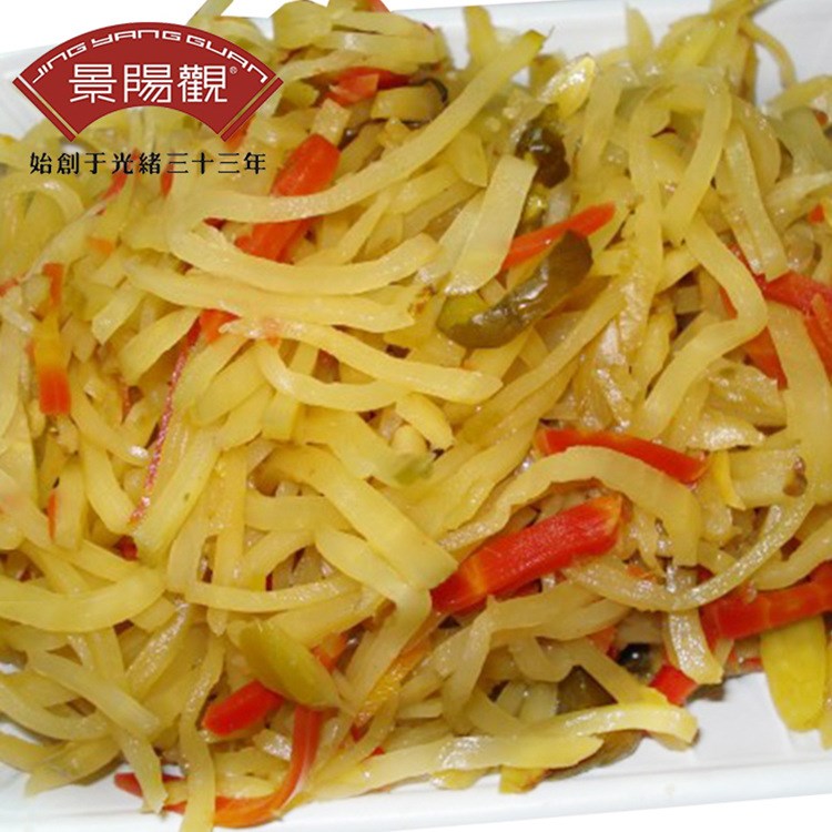 景陽(yáng)觀什錦菜375g 飯掃光  醬菜 下飯  黃花菜企業(yè)采購(gòu) 團(tuán)購(gòu)批發(fā)